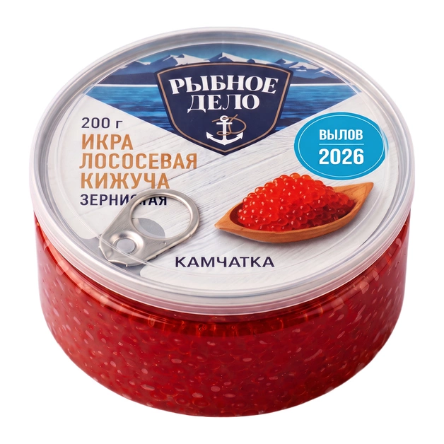 Икра лососевая кижуча «Рыбное Дело» - 200 г