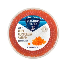 Икра лососевая чавычи «Рыбное Дело» - 200 г