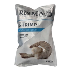 Креветки «Risma» 16/20 в панцире без головы M/S «Aparna» ~80 шт - 1 кг