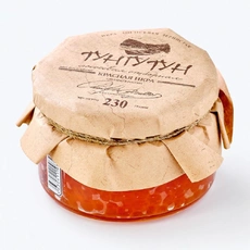 Икра лососевая кеты зернистая «Тунгутун» - 230 г