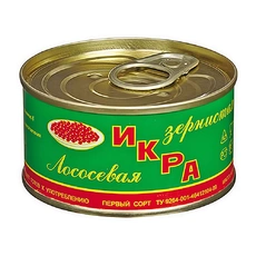 Икра лососевая горбуши «Находка» зернистая - 140 г