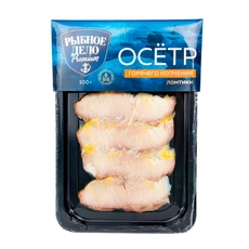 Осётр горячего копчения ломтики «Рыбное Дело» - 100 г