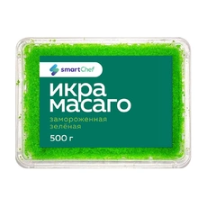 Икра Масаго «Smart Chef» зелёная замороженная - 500 г