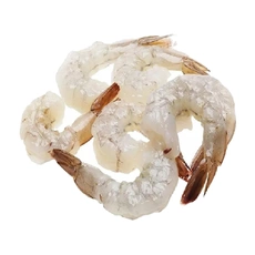 Креветки Ваннамей 21/25 очищенные без вены с хвостом - 1 кг