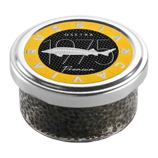 Икра Сибирского Осетра Черная Premium 50г Стекло