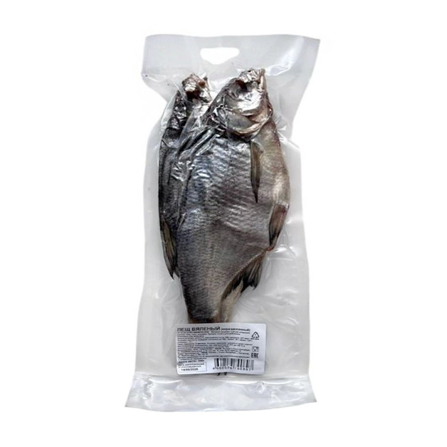 Лещ неразделанный вяленый «SPAR» - 300 г