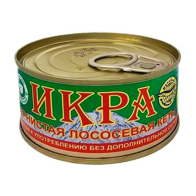 Икра кеты лососевая - 140 г