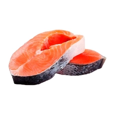 Стейк лосося замороженный, вес.