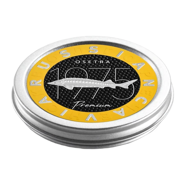 Икра сибирского осетра чёрная Premium - 30 г