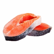 Стейк лосося морской охлаждённый, вес.