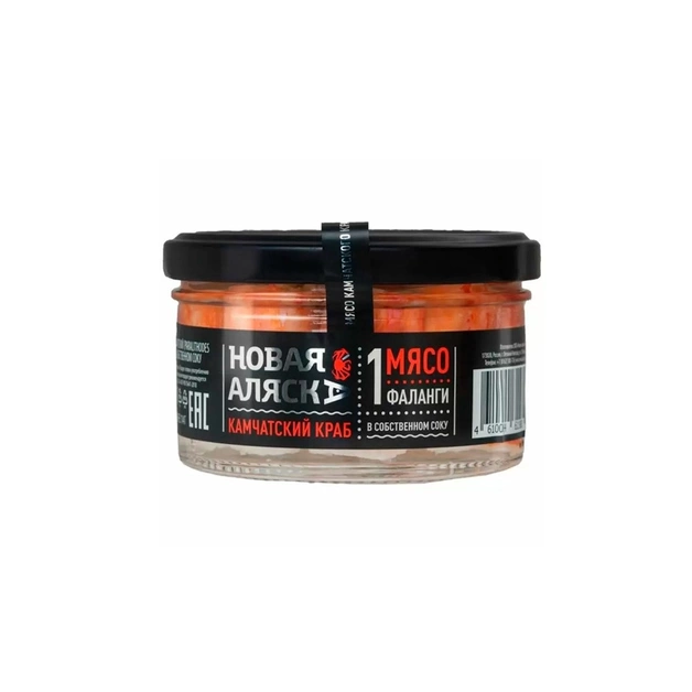 Камчатский краб в собственном соку «Новая Аляска» - 190 г