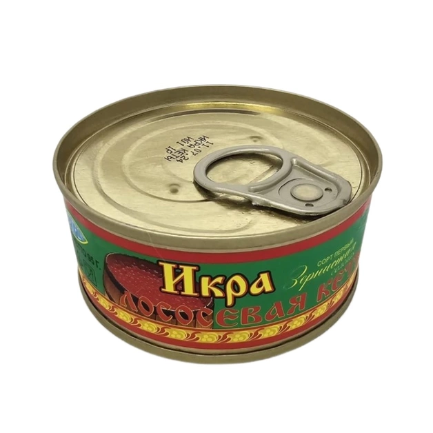 Икра лососёвая кеты зернистая солёная - 95 г
