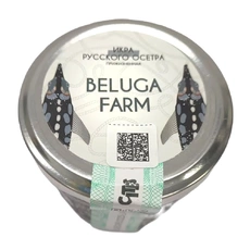 Икра чёрная осетровая овулированная «Белуга» - 113 г