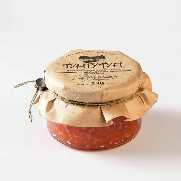 Икра лососевая горбуши зернистая «Тунгутун» - 230 г