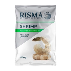 Креветки 26/30 очищенные с хвостом «Risma», Индия - 1 кг