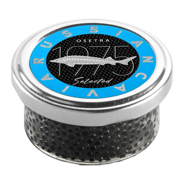Икра чёрная сибирского осетра «Selected» - 50 г