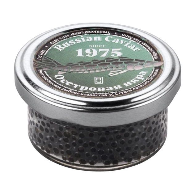 Икра Осетровая Черная Забойная 100г Стекло